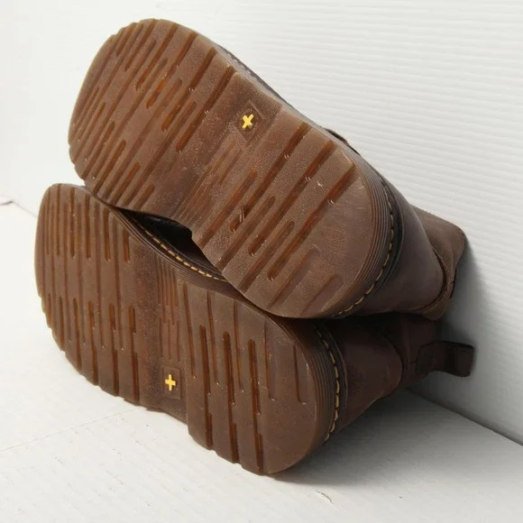 Dr. Martens Reed Boots Mens Size 13 Brown Leather Lace Up Chukka - Picture 10 of 15